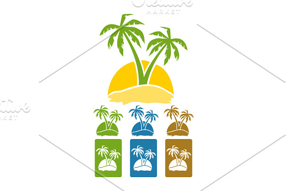Palm tree in Illustrations - product preview 1
