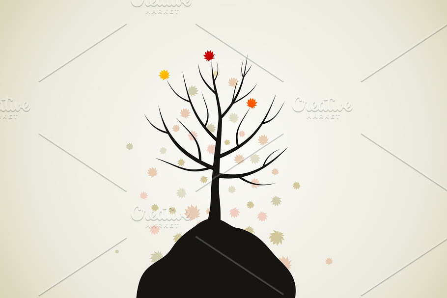 Set a tree in Illustrations - product preview 8