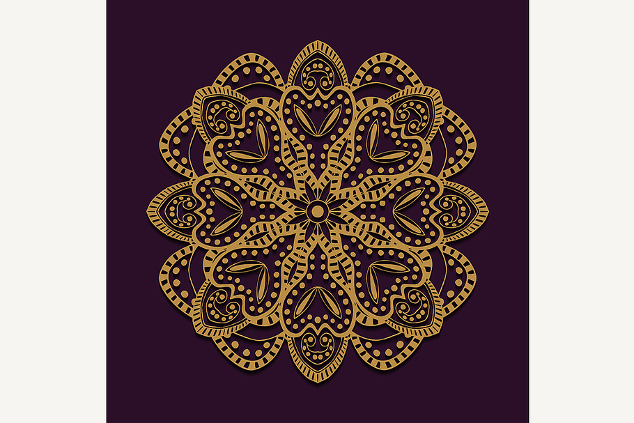 Abstract vector ornament in Patterns - product preview 8
