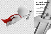 3D Small People - Super Mechanic