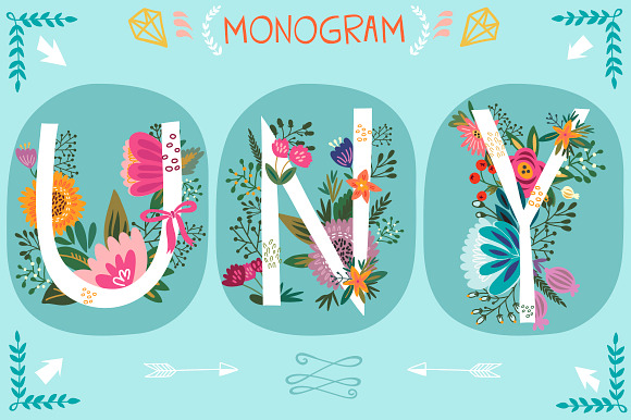 Monograms in Illustrations - product preview 4