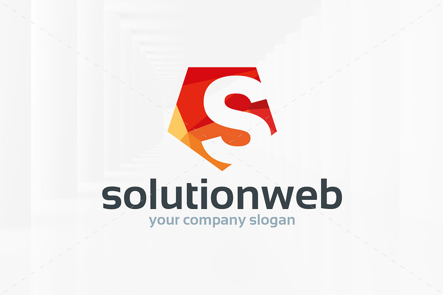 Solution Web - Letter S Logo