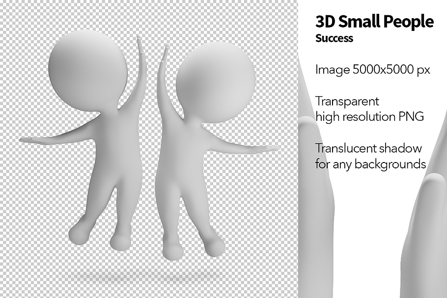 3D Small People - Success in Illustrations - product preview 8