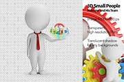 3D Small People - Manager and Team