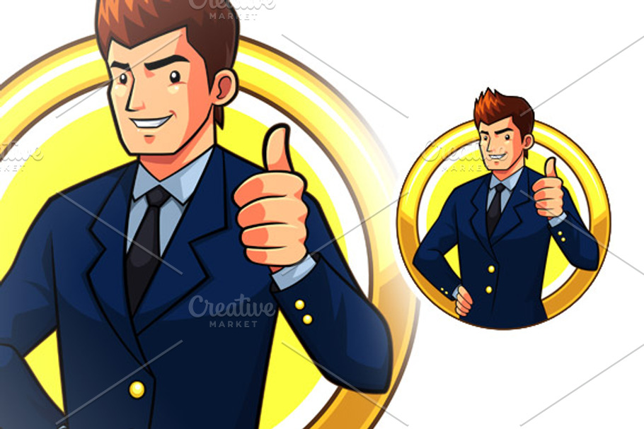 Great Businessman in Illustrations - product preview 8