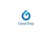 Great Drop - Letter G Logo