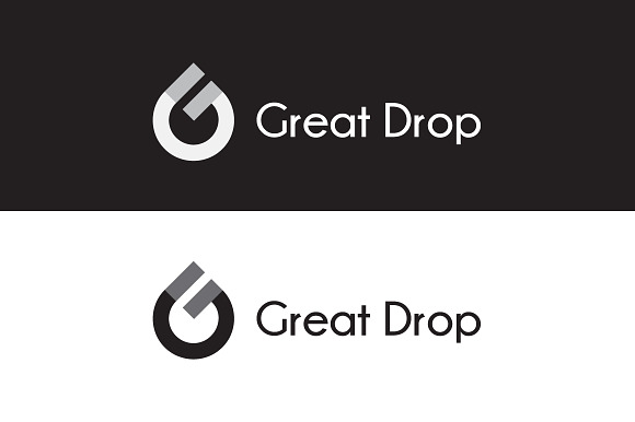 Great Drop - Letter G Logo in Logo Templates - product preview 3