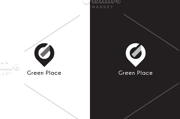 Green Place - Letter G logo in Logo Templates - product preview 2