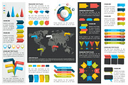 Mega set of infographics element