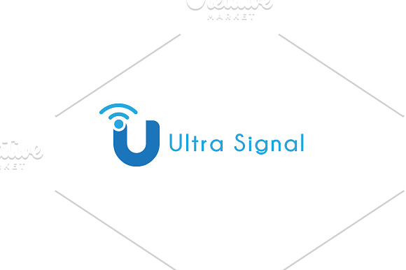 Ultra Signal - Letter U Logo in Logo Templates - product preview 1