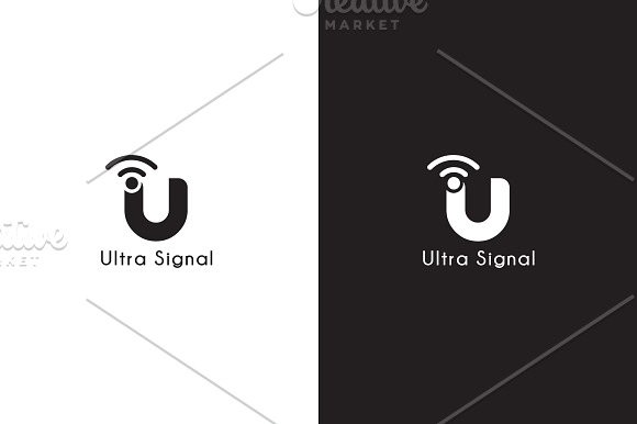 Ultra Signal - Letter U Logo in Logo Templates - product preview 2