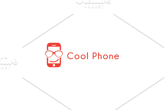 Cool Phone Logo in Logo Templates - product preview 1