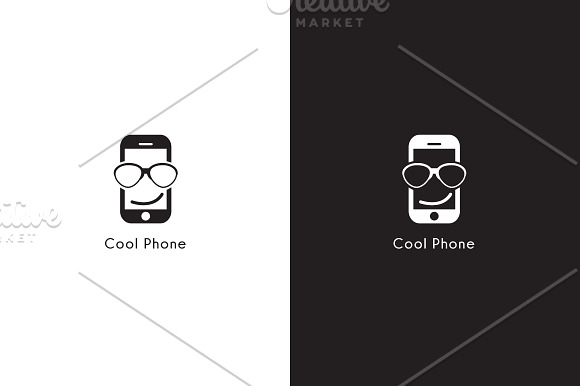 Cool Phone Logo in Logo Templates - product preview 2