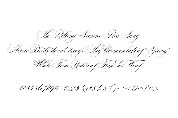 Bodega Script Elegant Wedding Font in Tattoo Fonts - product preview 1