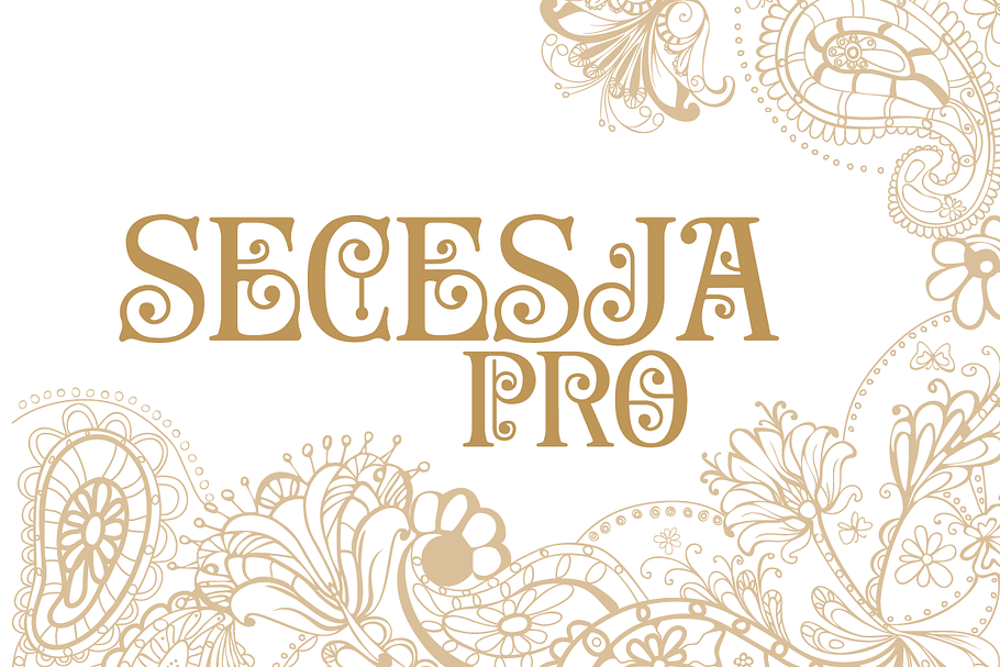 SecesjaPro in Display Fonts - product preview 8