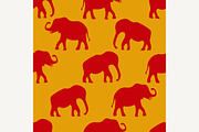 elephants in Indian style