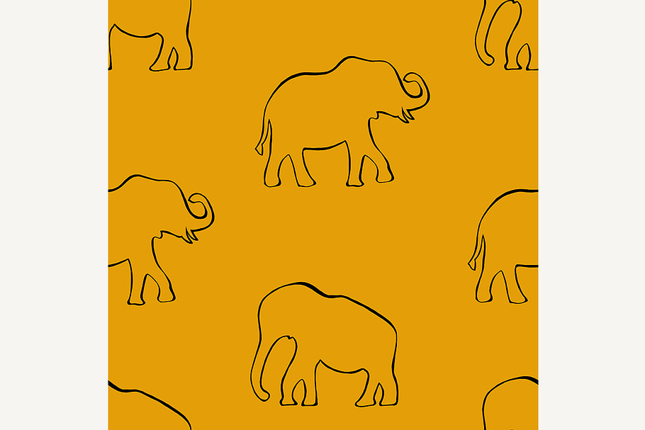 elephants in Indian style