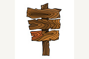 Wooden Signpos