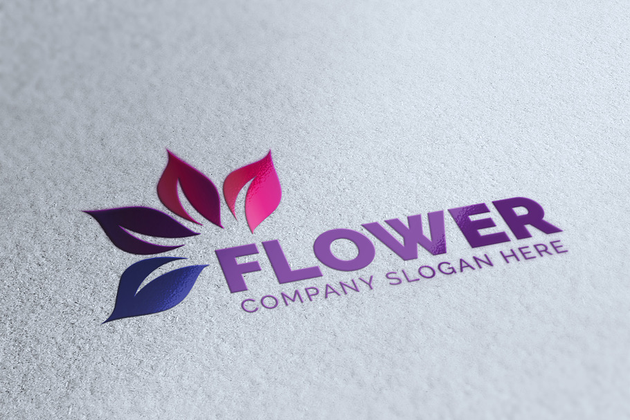 Flower Logo in Logo Templates - product preview 8