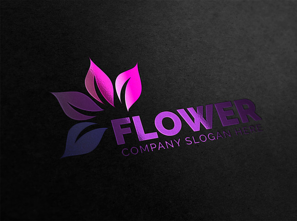 Flower Logo in Logo Templates - product preview 2