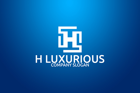 H Luxurious in Logo Templates - product preview 2