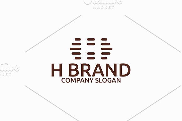 H Brand in Logo Templates - product preview 1