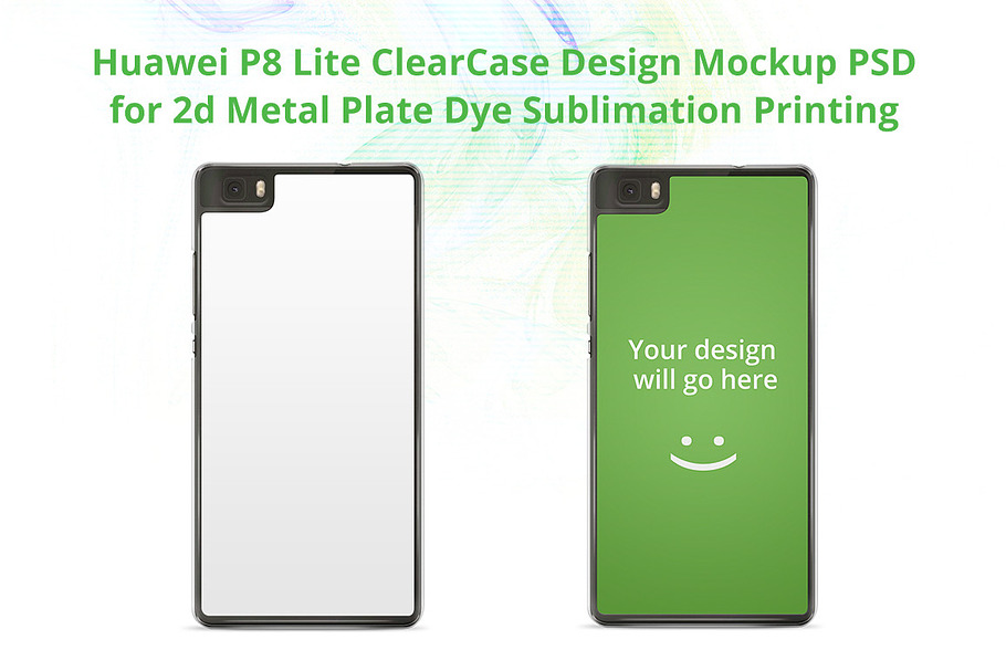 Huawei P8 Lite ClearCase Mock-up