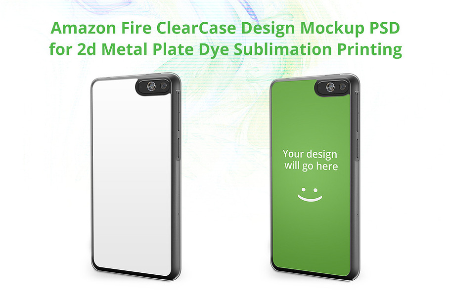 Amazon FirePhone ClearCase Mock-up in Product Mockups - product preview 8