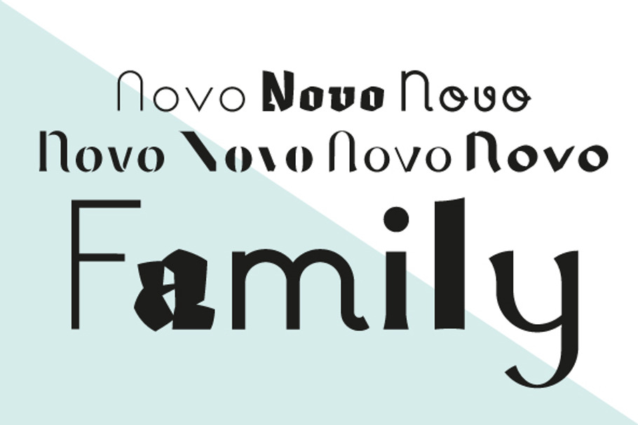 Novo Family in Display Fonts - product preview 8