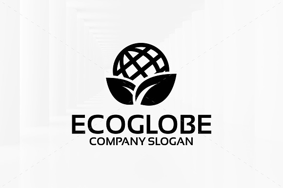Eco Globe Logo Template in Logo Templates - product preview 1
