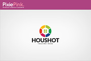 House Shot Logo Template