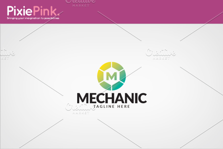 Mechanic Logo Template in Logo Templates - product preview 8