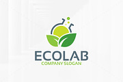 Eco Lab Logo Template