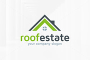 Roof Estate Logo Template