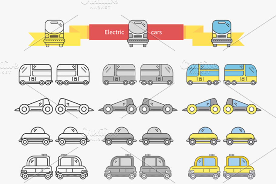 Electric Car Bus Concept