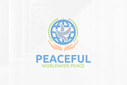 Peaceful Logo Template