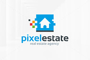 Pixel Estate Logo Template