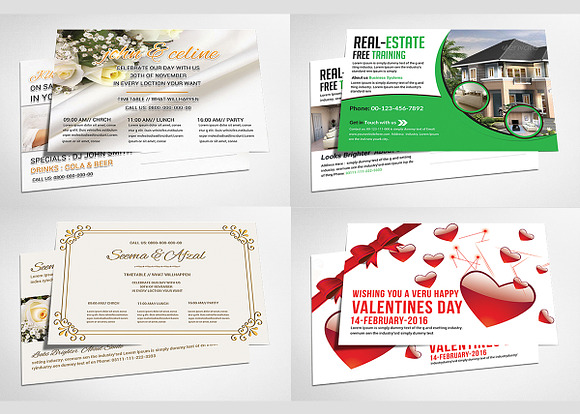 Bundle 50Corporate Flyer 20 PostCard in Flyer Templates - product preview 6