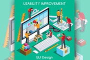 GUI Design for Usability Improvement
