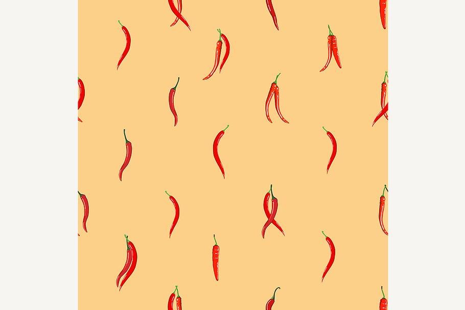 chili peppers in Illustrations - product preview 8