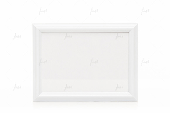 White 5x7" frame isolated mockup in Print Mockups - product preview 2