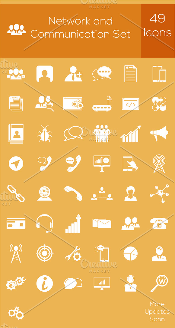 600 Glyph Icons Sets Vol - 1 in Graphics - product preview 8