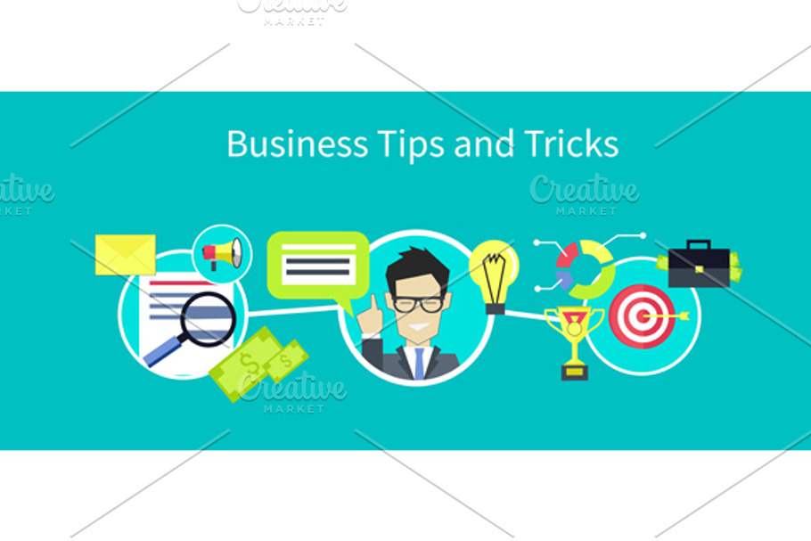 Business Tips and Tricks Design