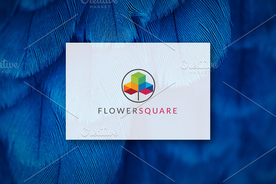 [68% off] FLOWERSQUARE - Logo Design