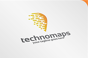 TecnoMaps - Logo Template
