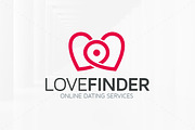 Love Finder Logo Template