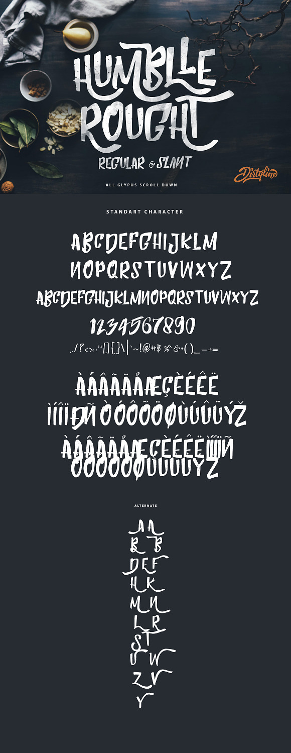 Humblle Rought - Font Duo + Extras in Display Fonts - product preview 1