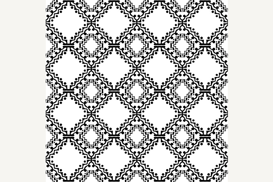 vector seamless pattern in Patterns - product preview 8