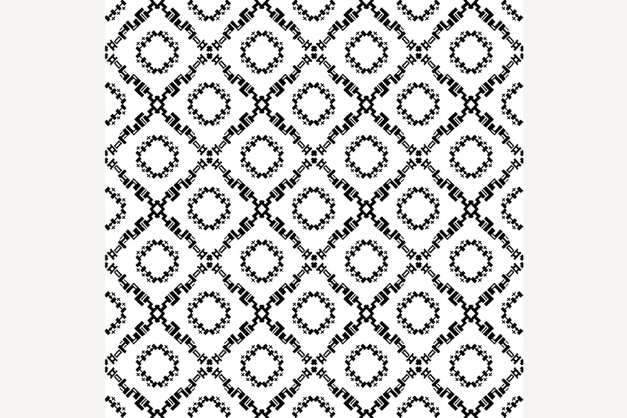 vector seamless pattern in Patterns - product preview 8