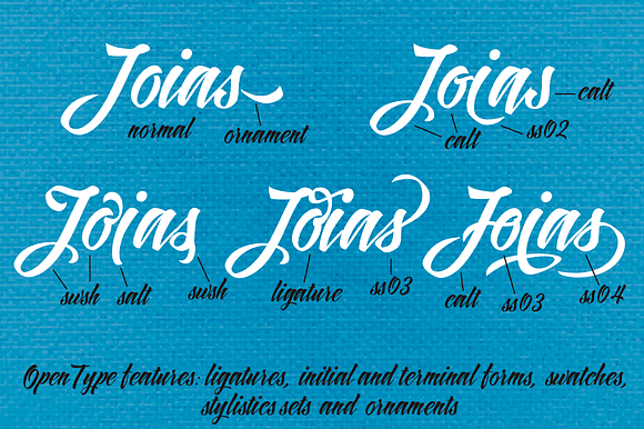 Joias in Script Fonts - product preview 1